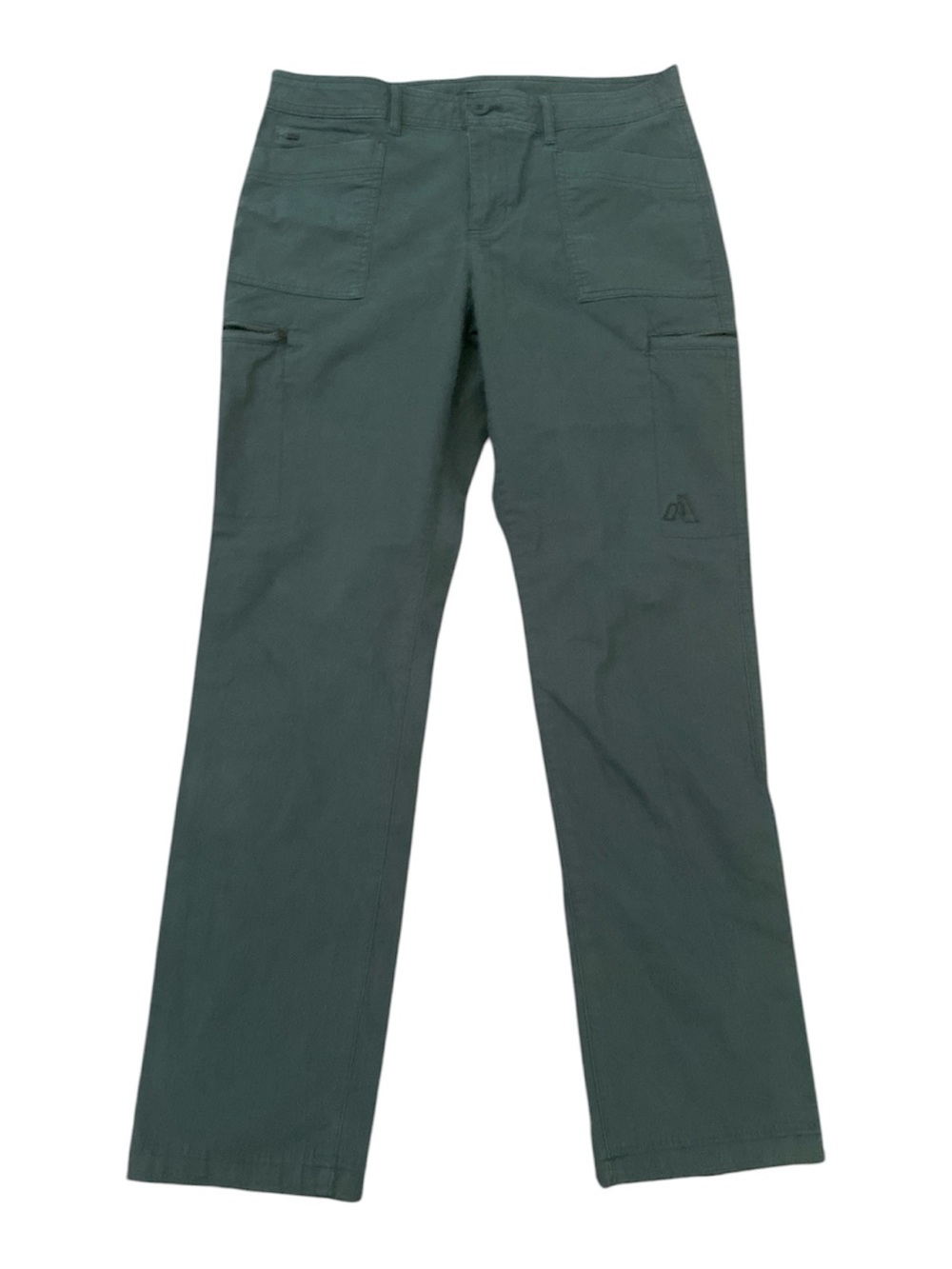 Eddie Bauer Ascent grey zipper pocket pant women’s size 8 measurements 32*28.5”
